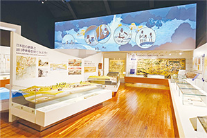 品川歴史館内写真