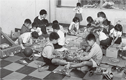 学童保育クラブ 昭和40年写真