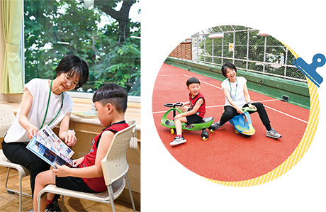 楽しみながら活動する鈴木まさみさん写真