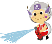しながわ防災キャラクタージージョくんイラスト