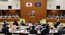 令和3年臨時会議場写真