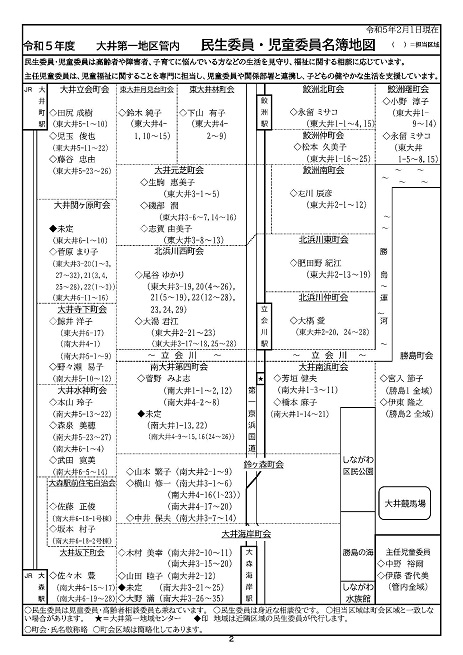 大井第一マイ・タウン21　5月号 No.225p2