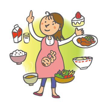 イラスト：妊婦