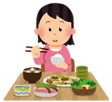 イラスト:食事