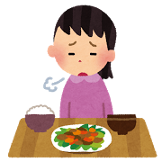 イラスト：貧血の女性