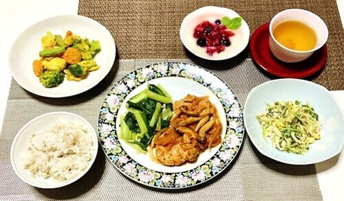 写真:健康料理 高血圧予防