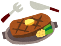 イラスト:ステーキ