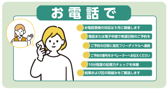 イラスト:お電話で