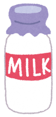 イラスト:牛乳