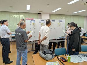 写真:令和7年度国道15号訓練1