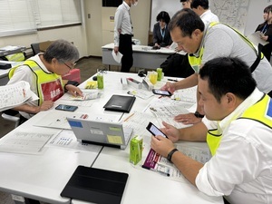 写真:令和6年度国道15号訓練3