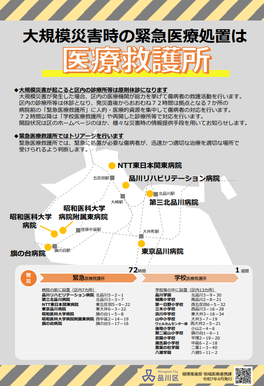 写真：医療救護所のご案内