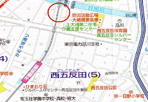 地図:保管所案内図