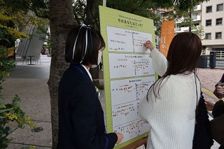 写真:エシカル消費イベント2025 街頭アンケート