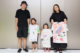 写真:エシカルカフェ第4回 完成したシャツ