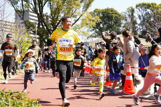 写真:令和7年度ファミリーラン
