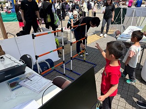 写真:令和7年4月しながわ運河まつり デフリンピック啓発ブース4