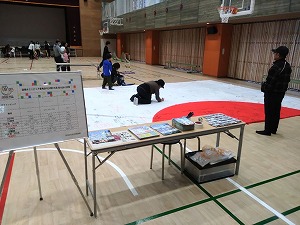 写真:ホッケー教室 デフリンピック啓発ブース2
