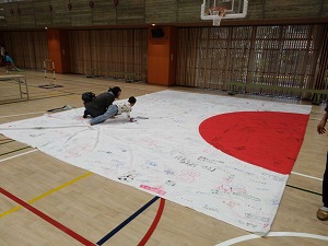 写真:ホッケー教室 デフリンピック啓発ブース3