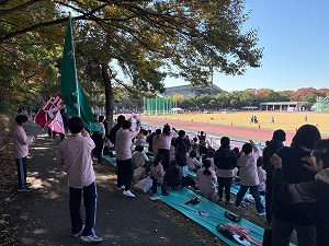 写真:ハンマー投げ観戦ツアー1