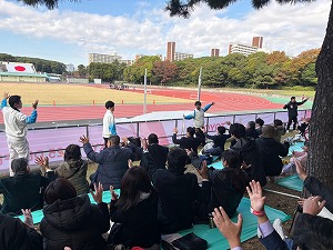 写真:ハンマー投げ観戦ツアー2
