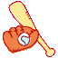 イラスト:野球道具