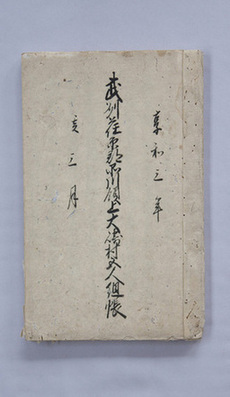 写真:上大崎村名主竹内家文書