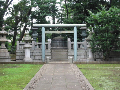 写真：伊藤博文墓