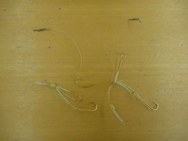 写真：発見された釣り針