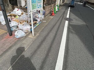 写真：荏原三丁目防災活動広場前