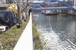 写真：目黒川の水質改善1