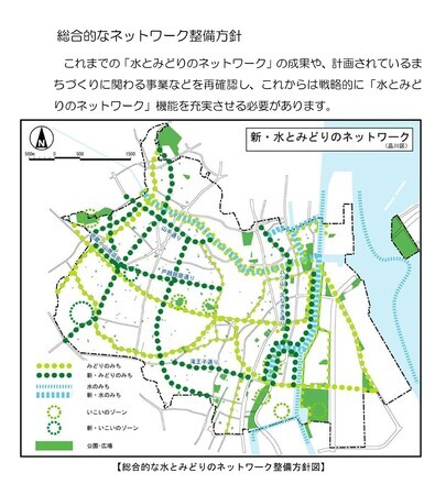 写真:新・水とみどりのネットワーク構想整備方針
