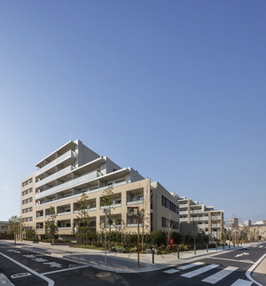 完成写真 中延二丁目旧同潤会地区防災街区整備事業
