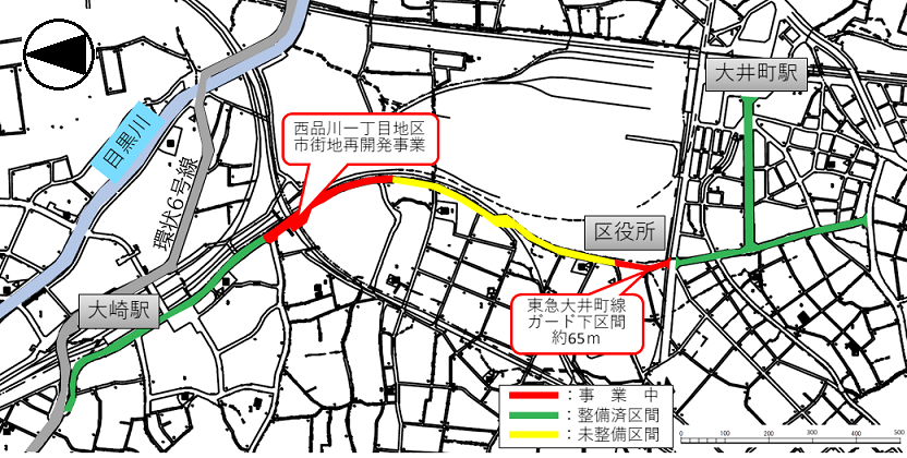 地図:整備状況