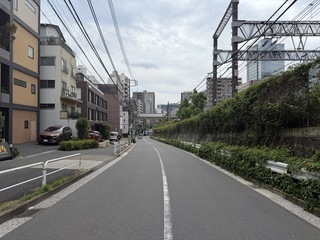 写真：補助第159号線　現状1（未整備）
