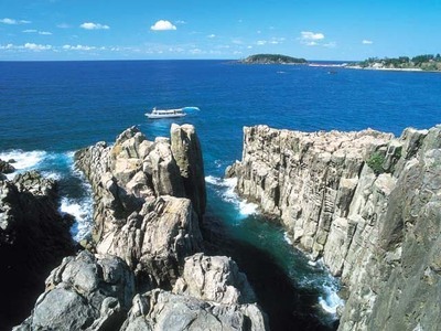写真:東尋坊全景