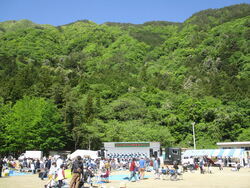 写真:文化交流の様子
