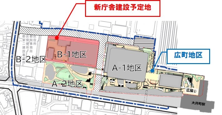 地図:建設予定地