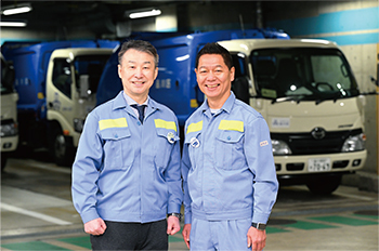 写真:澤龍さんと横山邦治さん