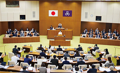 写真:区議会