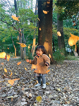 写真:フォトアート賞「秋の公園たのしいな!」