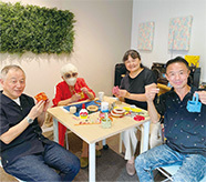 写真:エムむすび交流会の様子