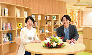 写真：新春対談