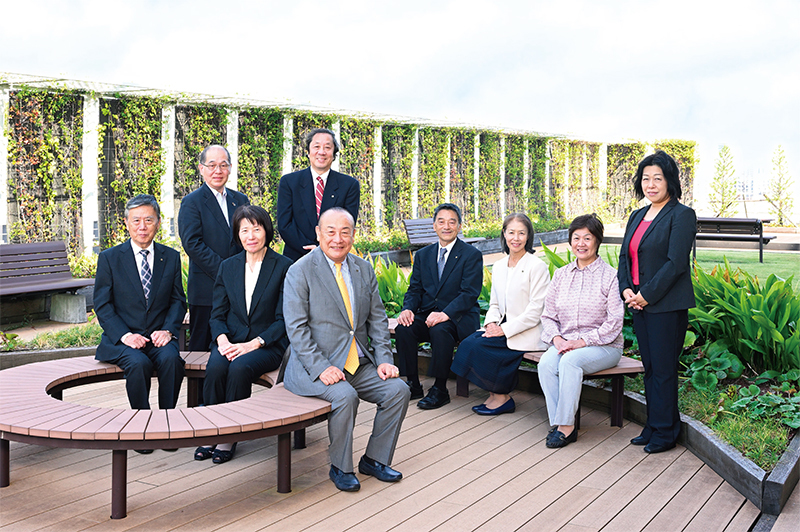 写真:人権擁護委員集合の様子