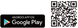 二次元コード:GooglePlay for Android アプリ