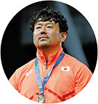 写真:石田考正選手