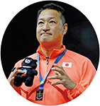 写真:森本真敏選手