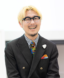 写真：株式会社ヘラルボニー代表取締役Co-CEO まつだ たかや氏