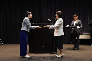 写真:選定式