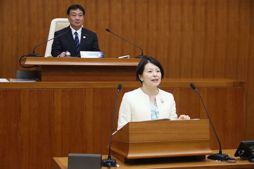 写真:令和8年度施政方針1